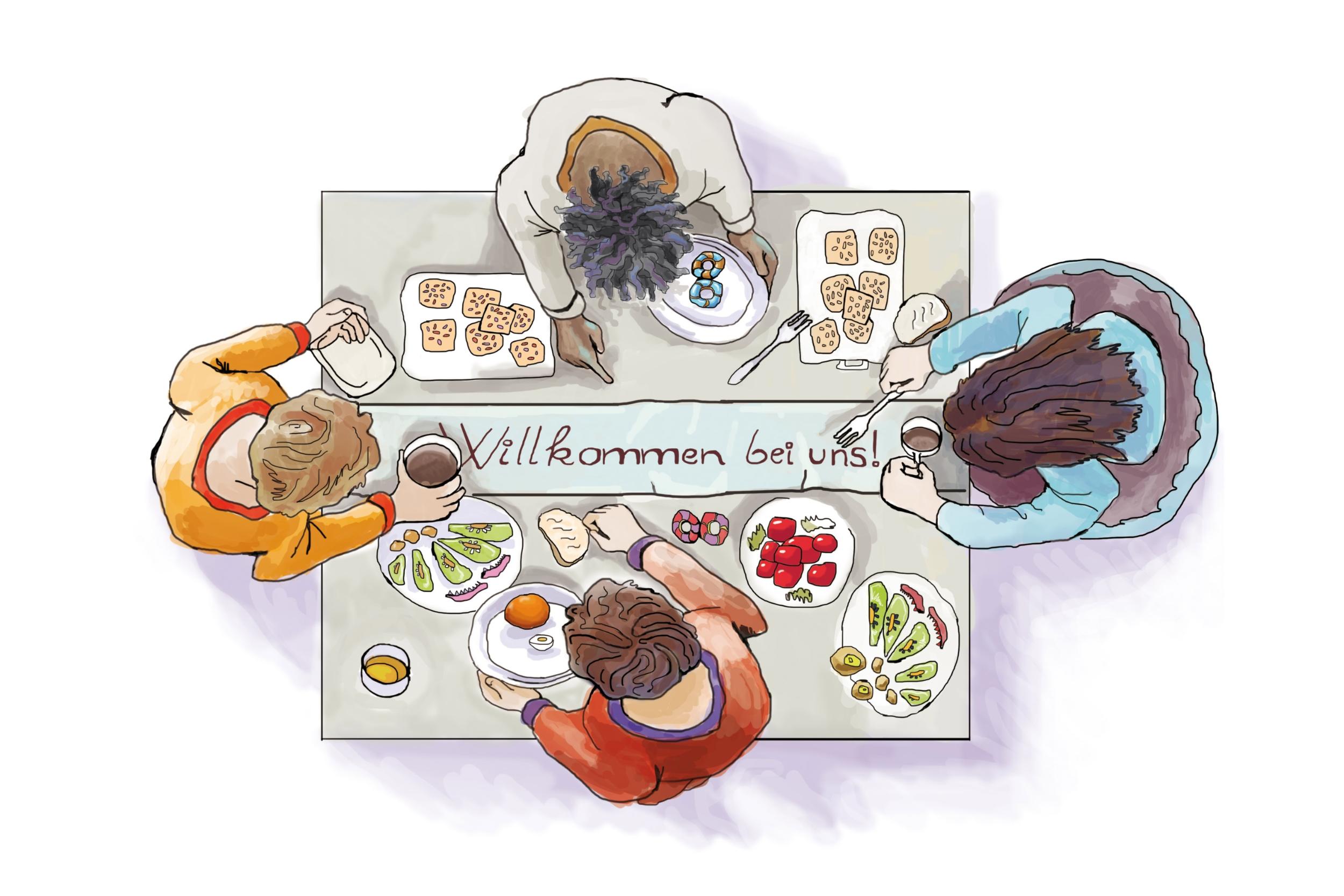Miteinander essen