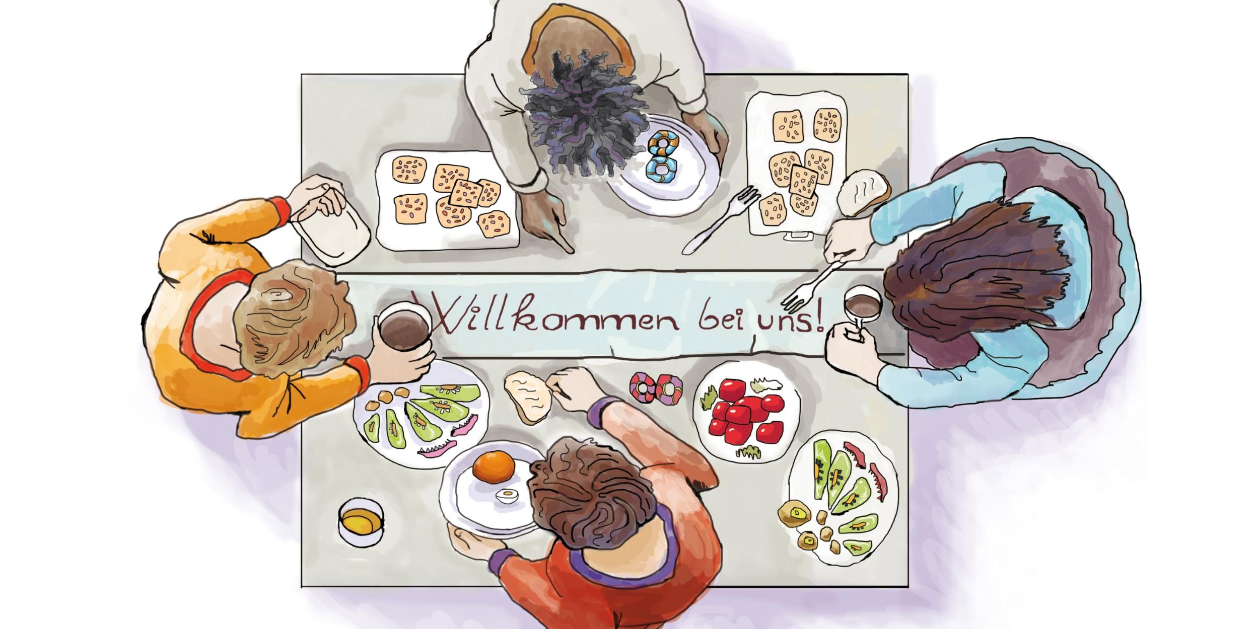 Miteinander essen
