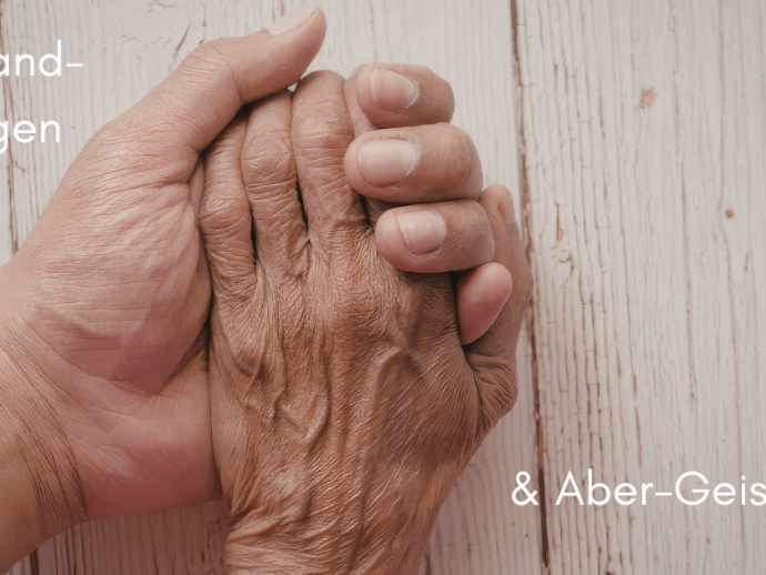 Ich glaube an das Leben, ich glaube, dass da eine Hand ist, die uns hält.