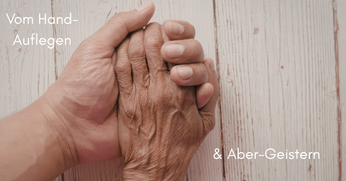 Ich glaube an das Leben, ich glaube, dass da eine Hand ist, die uns hält.