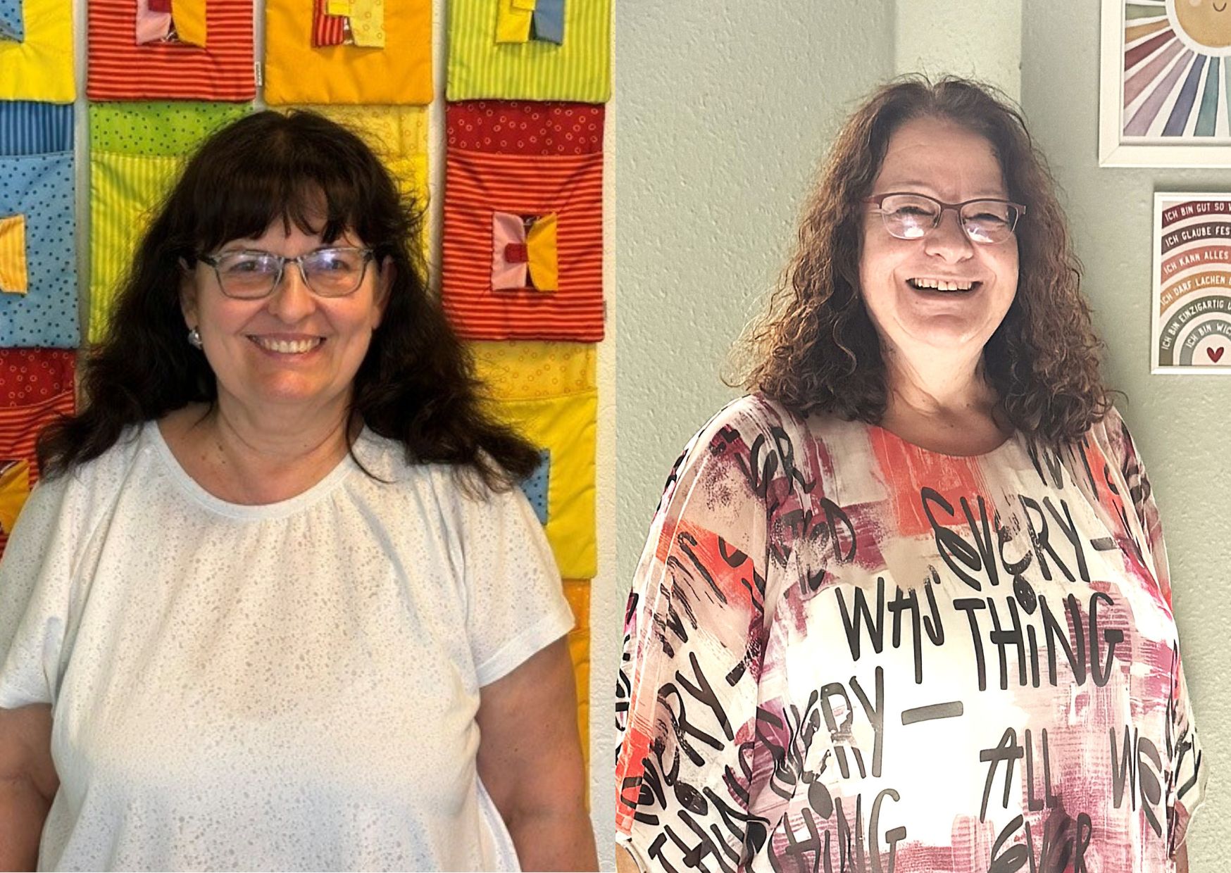 Gerlinde Bugert und Anna Maria Stumpf
