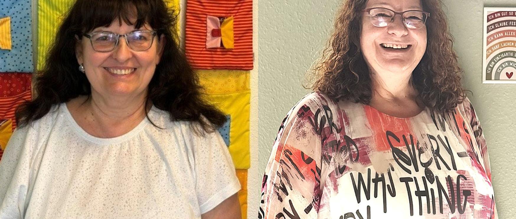 Gerlinde Bugert und Anna Maria Stumpf