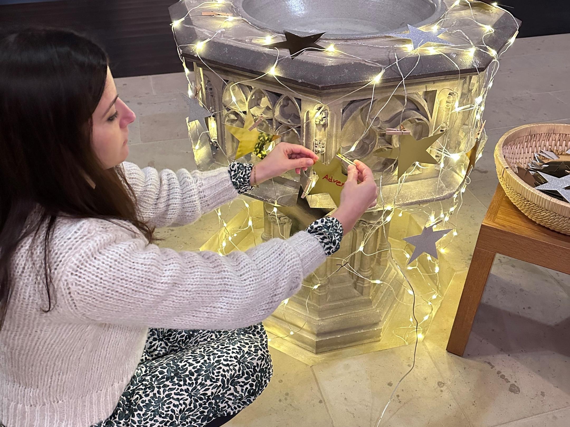 Sternenaktion in der Apostelkirche