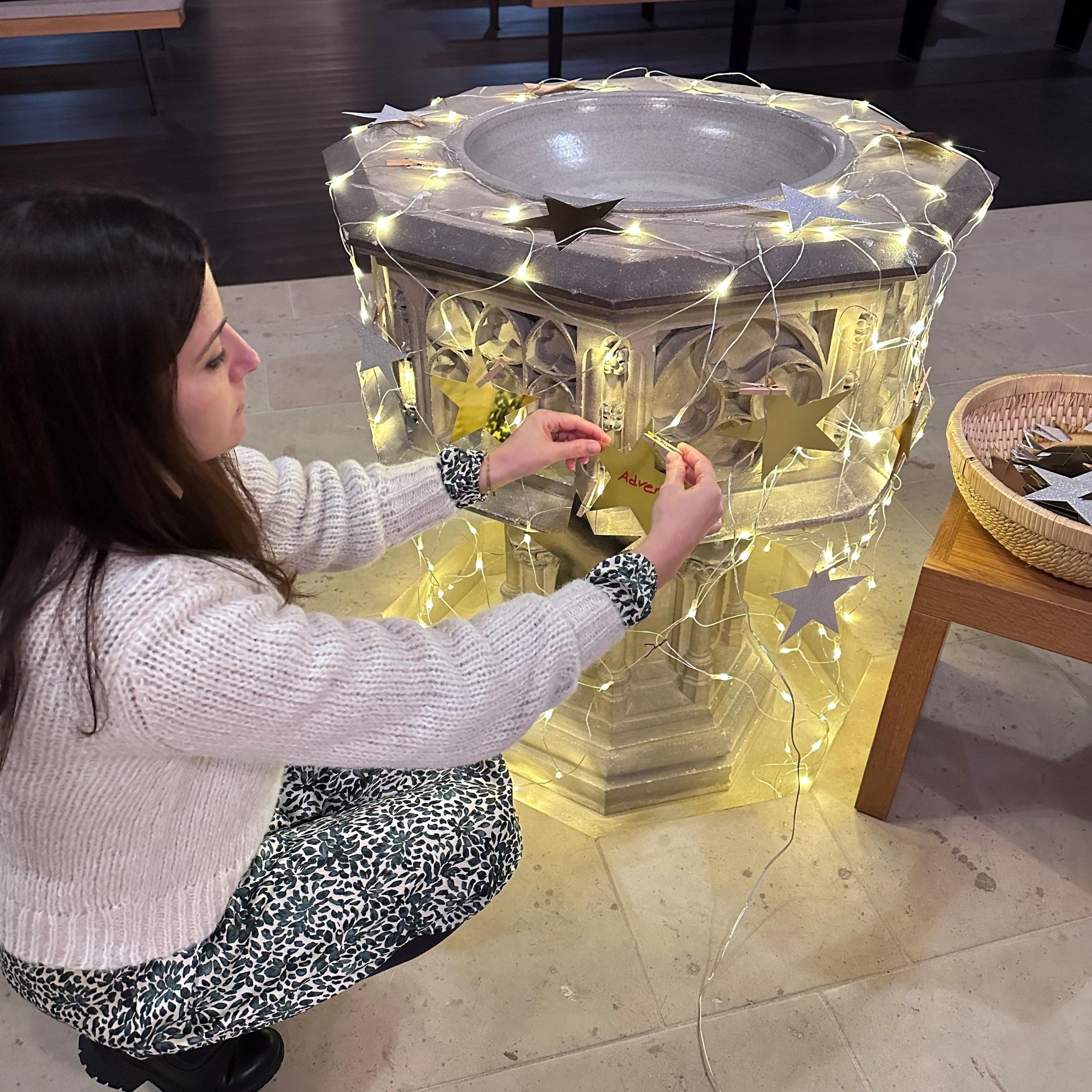 Sternenaktion in der Apostelkirche