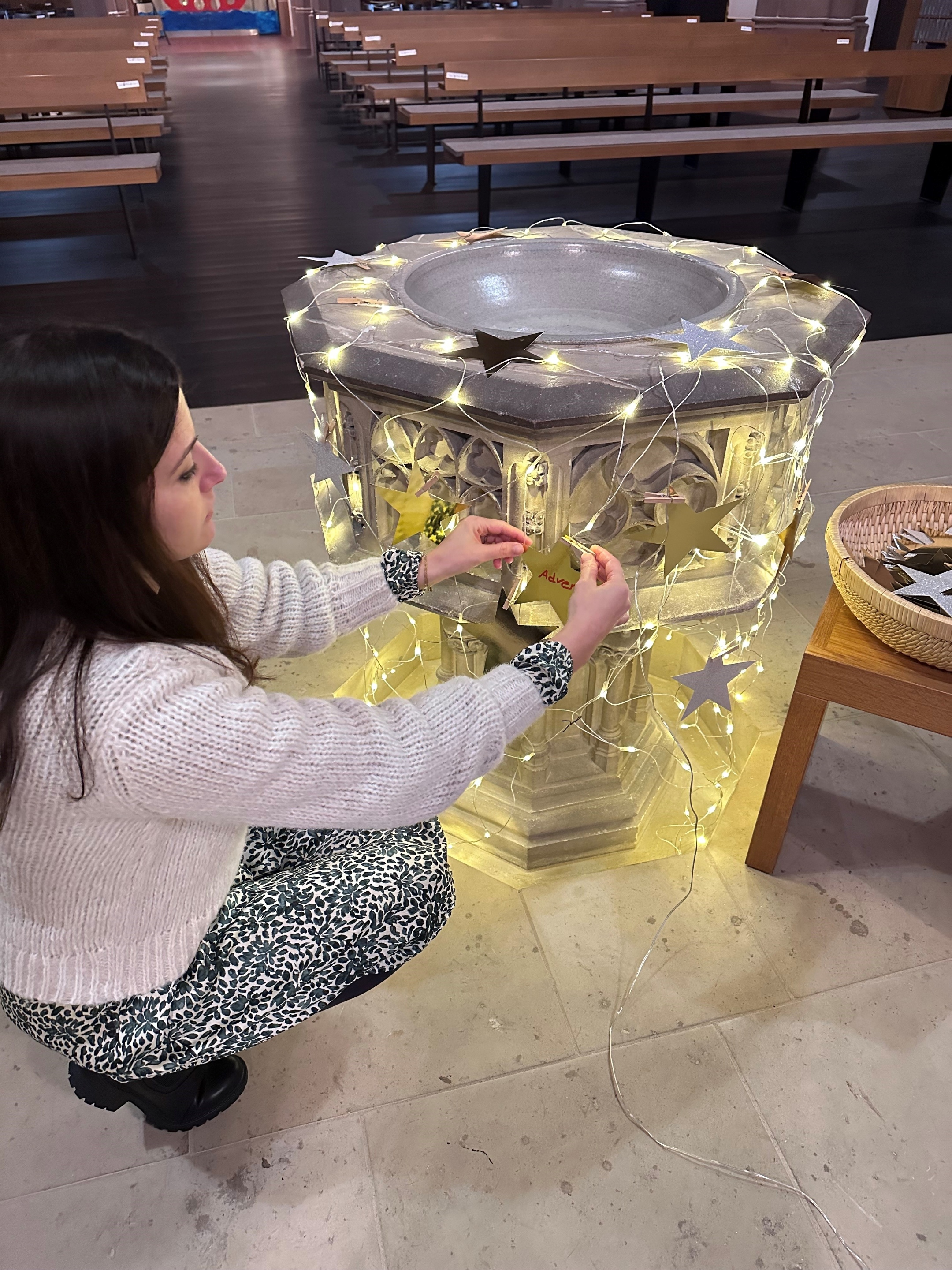 Sternenaktion in der Apostelkirche