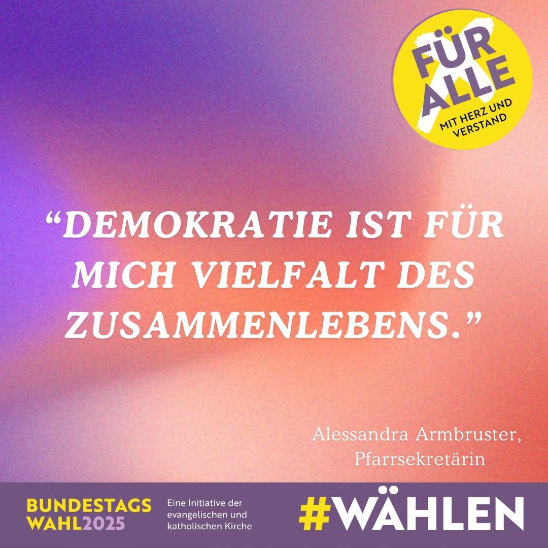 Demokratie ist für mich