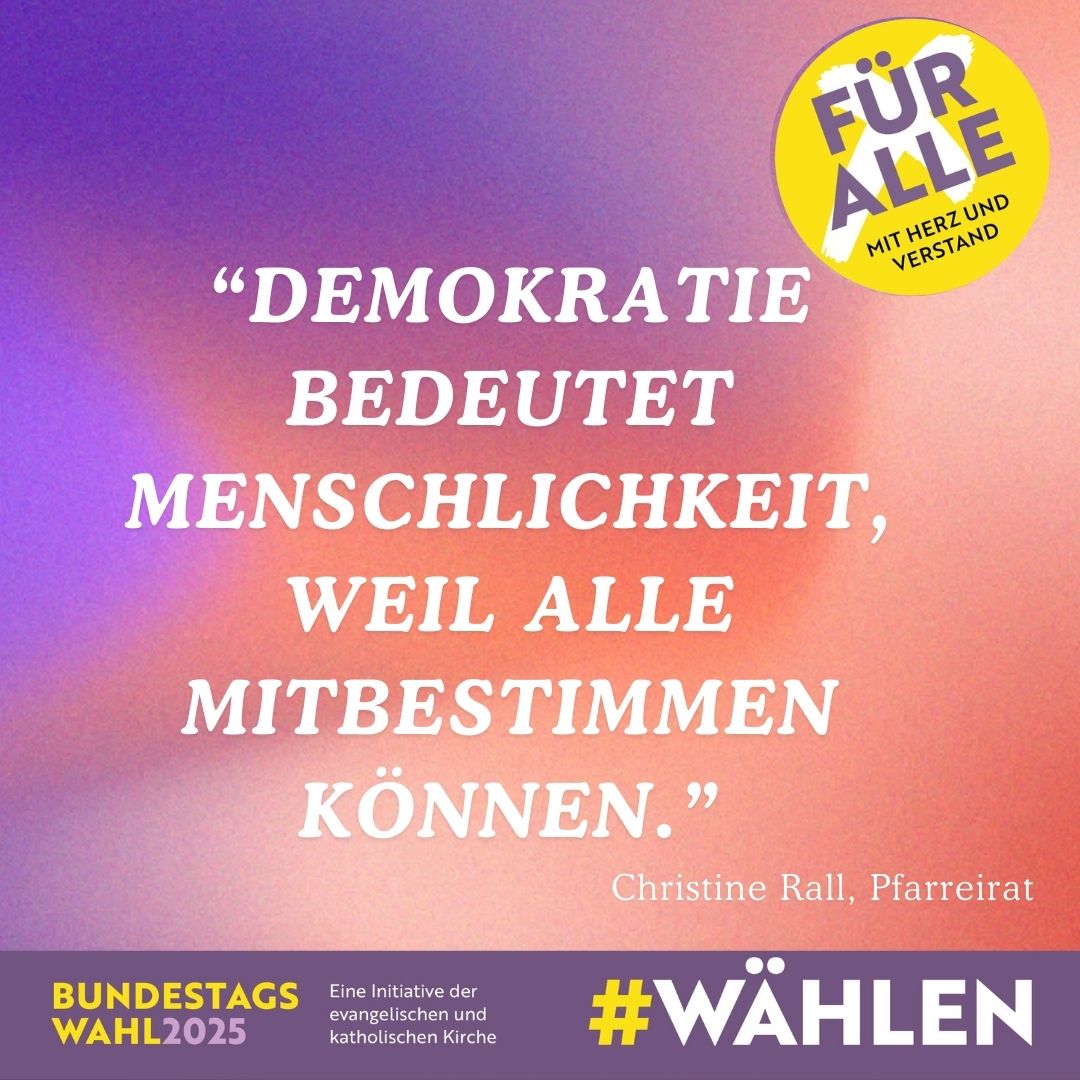 Demokratie bedeutet für mich