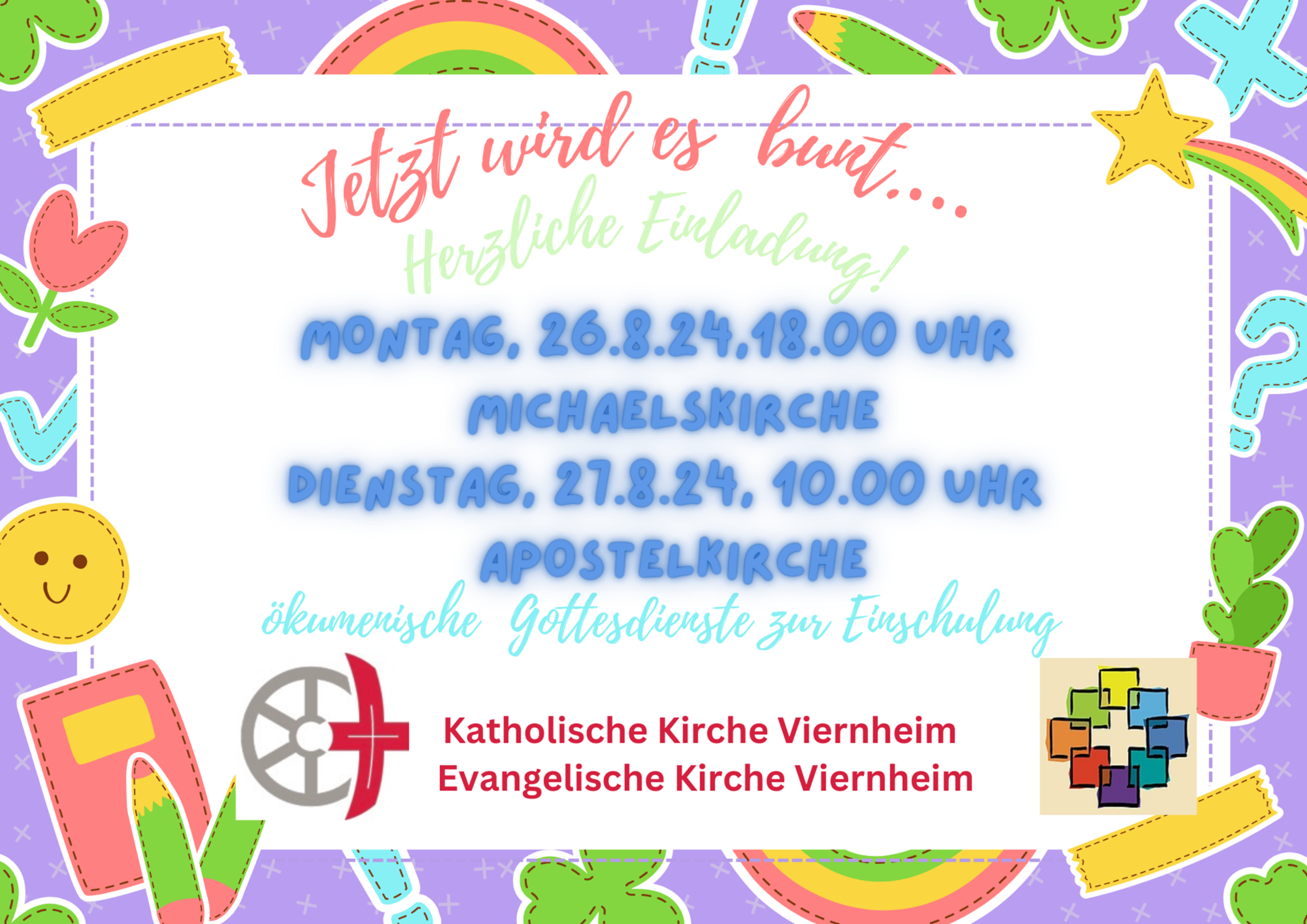 Einschulungsgottesdienste