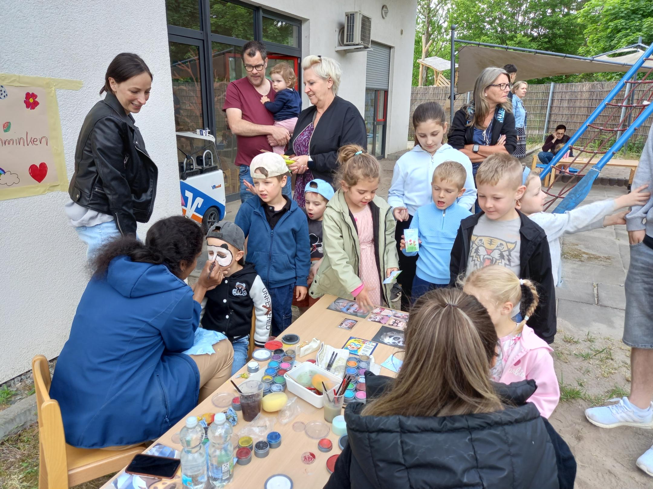Kinderschminkstation