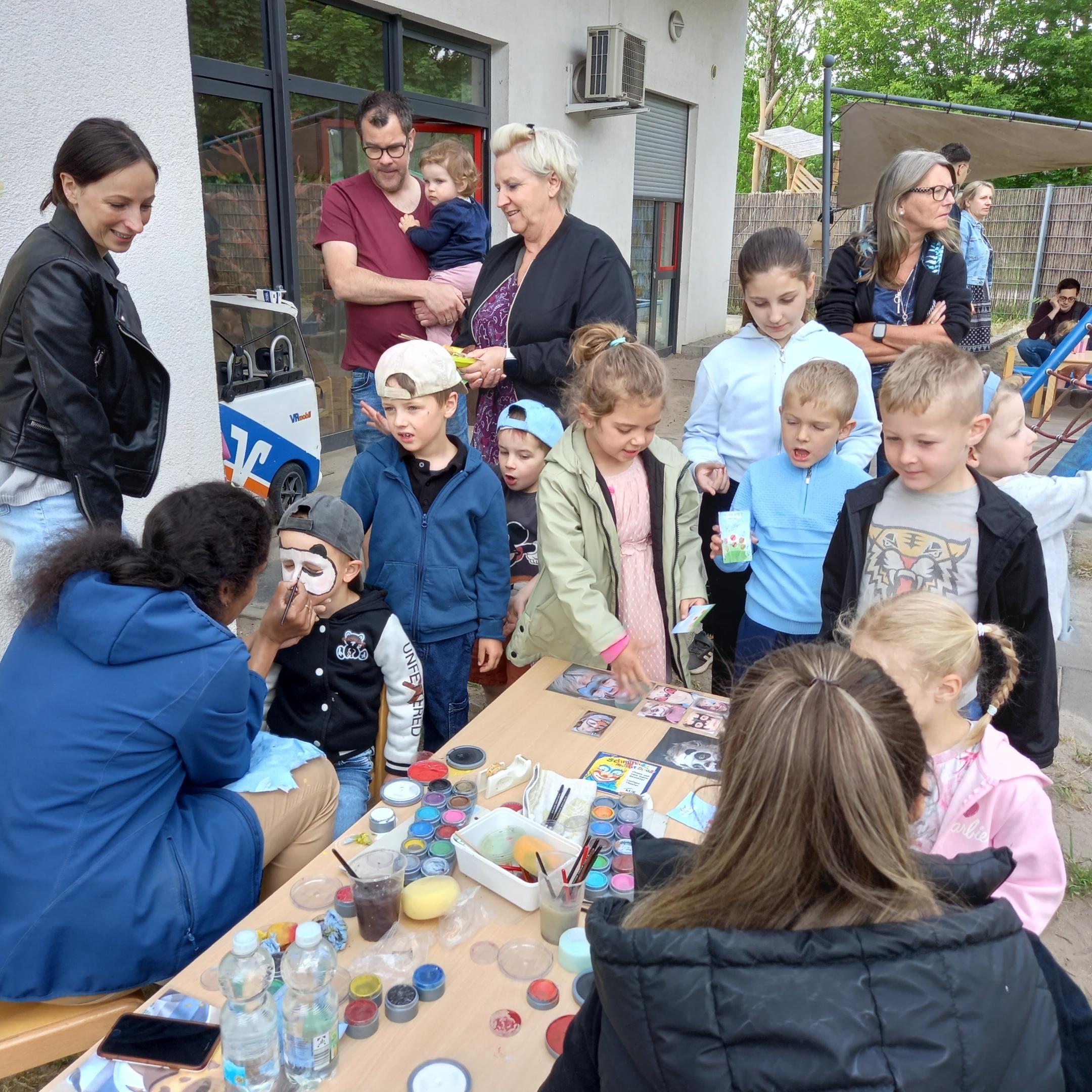 Kinderschminkstation