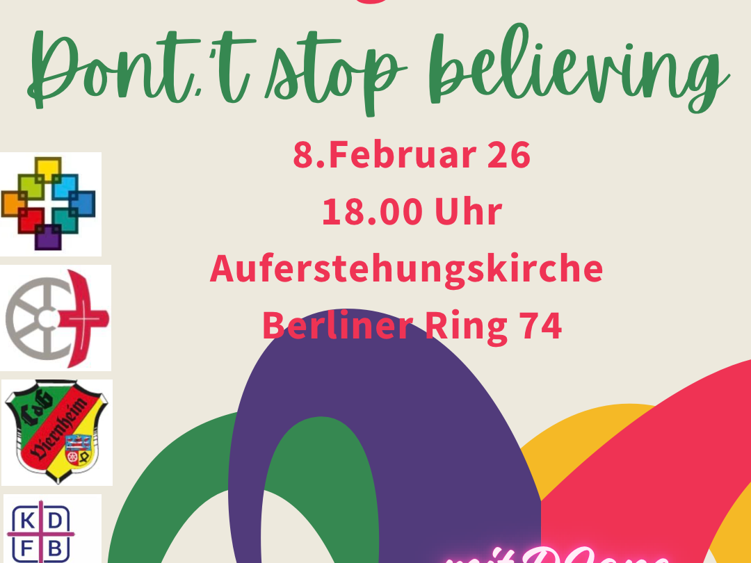 ökumenischer Gottesdienst vor Fasnacht