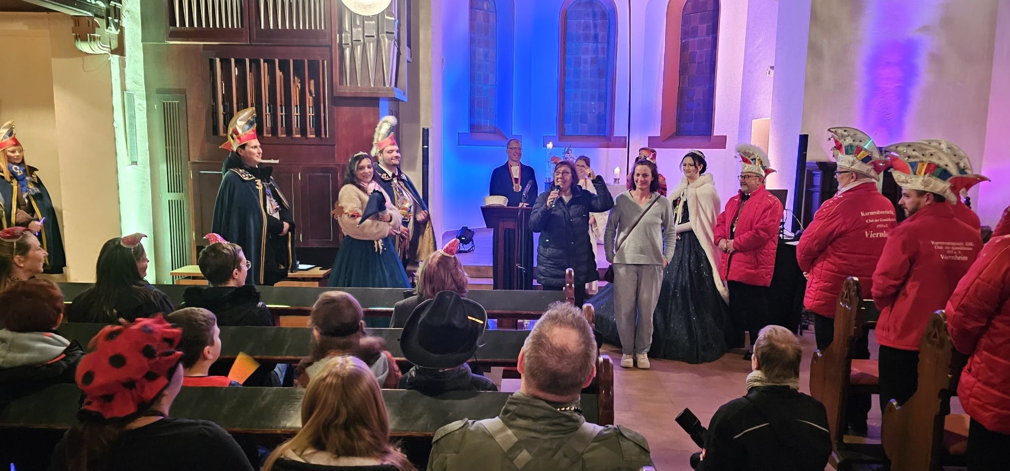 ökumenischer Fastnachtsgottesdienst mit KDFB, Große Drei und CDG