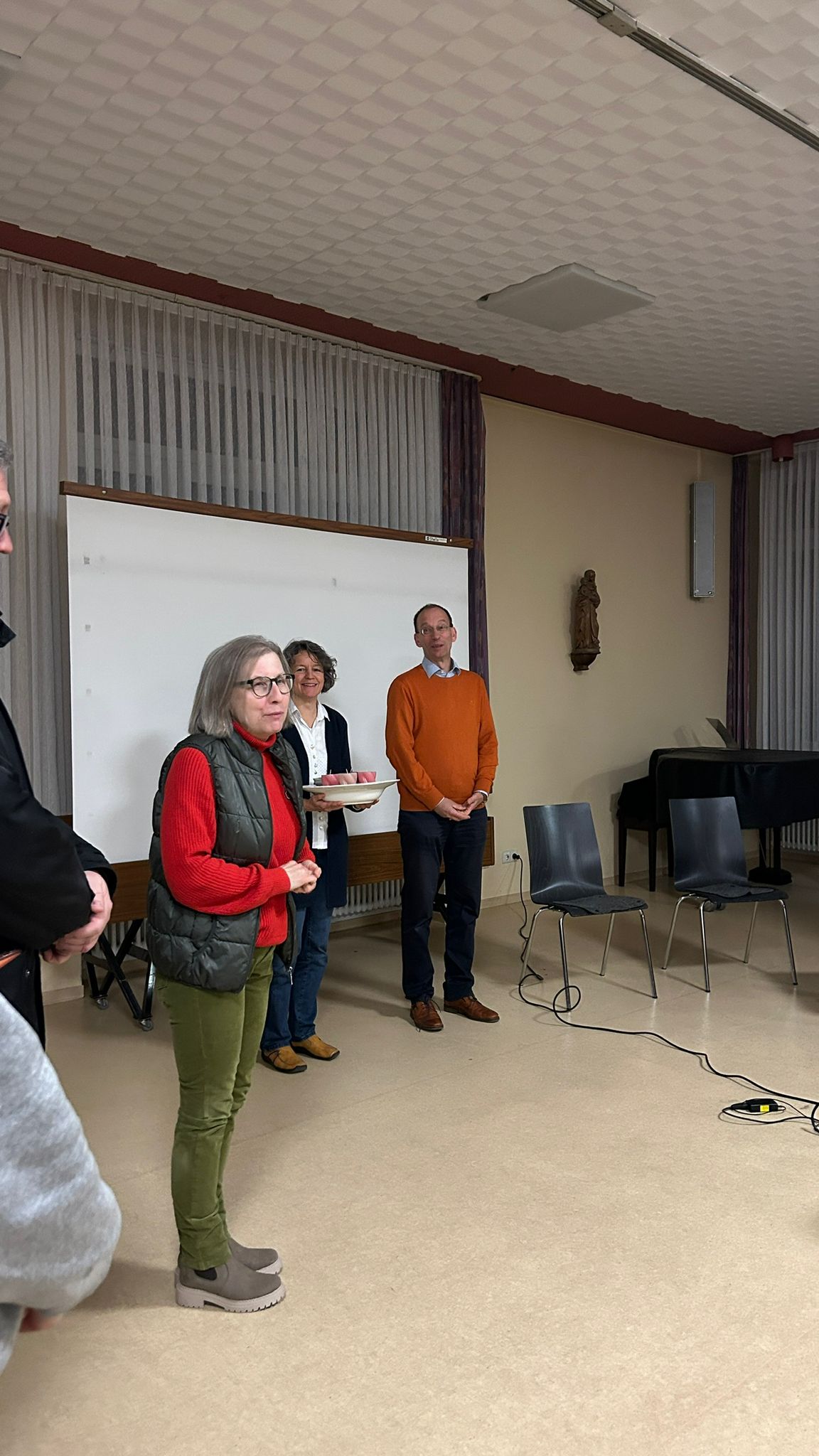 Danke an das Ehepaar Deister für einen berührenden Abend.