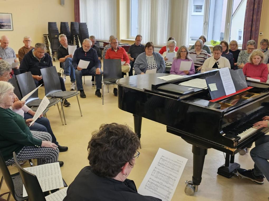 Chorleiter Christoph Wunderle