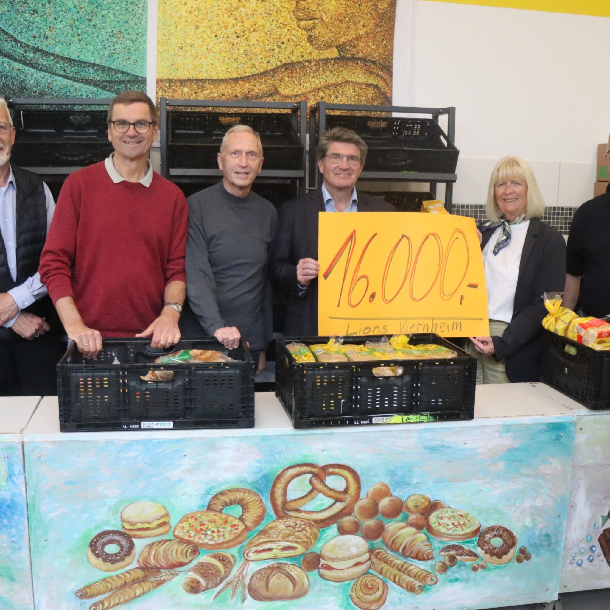 Spendenübergabe Lions-Club