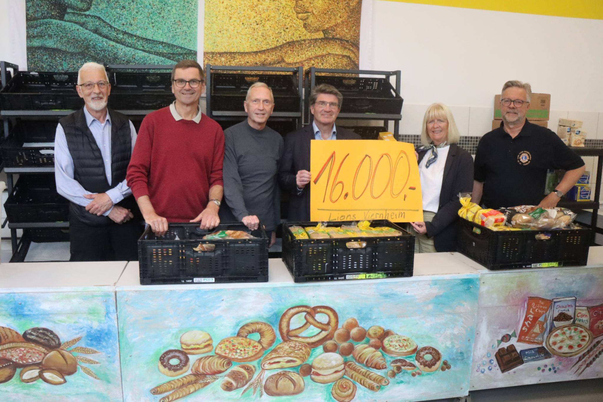 Spendenübergabe Lions-Club