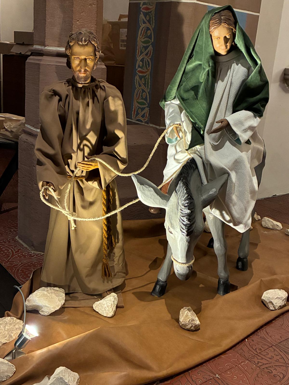 Krippenszene in der Apostelkirche