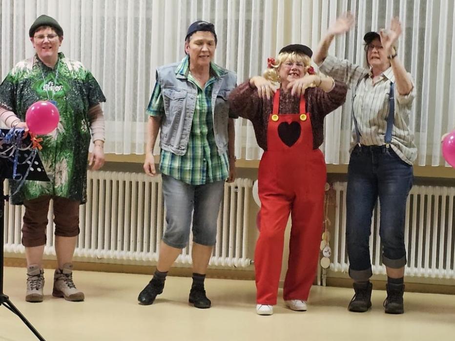 Unser Bild zeigt die „Vernema Lausmädche“