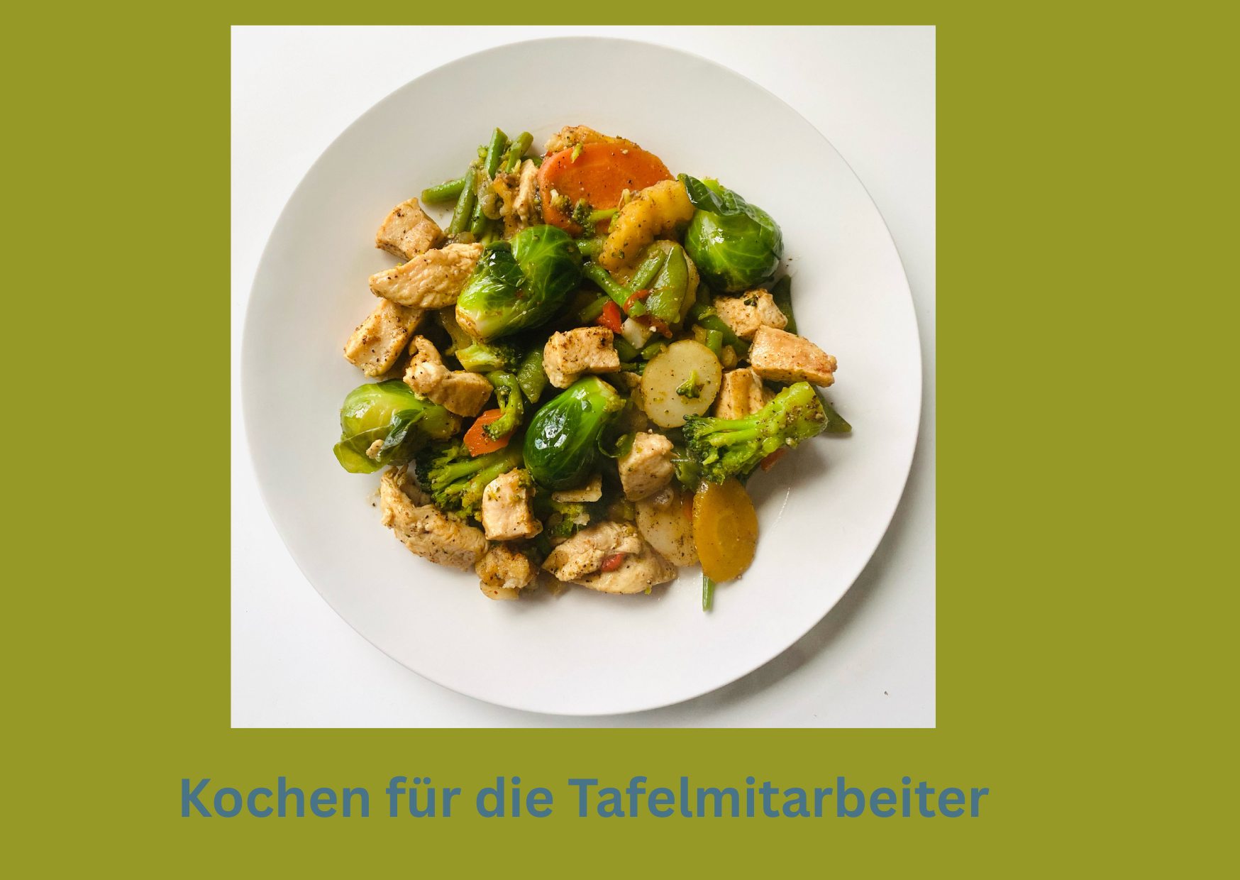 Kochen für die Tafelmitarbeiter