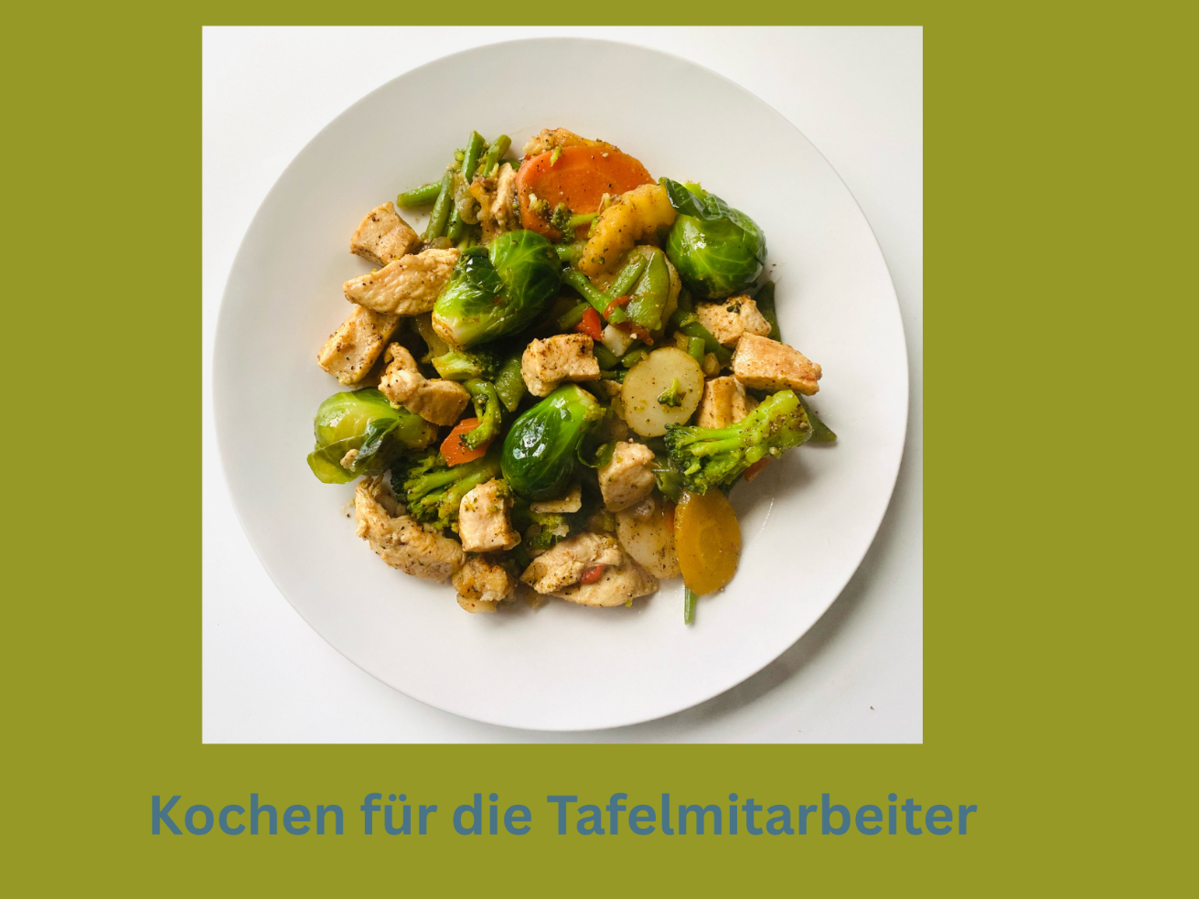 Kochen für die Tafelmitarbeiter
