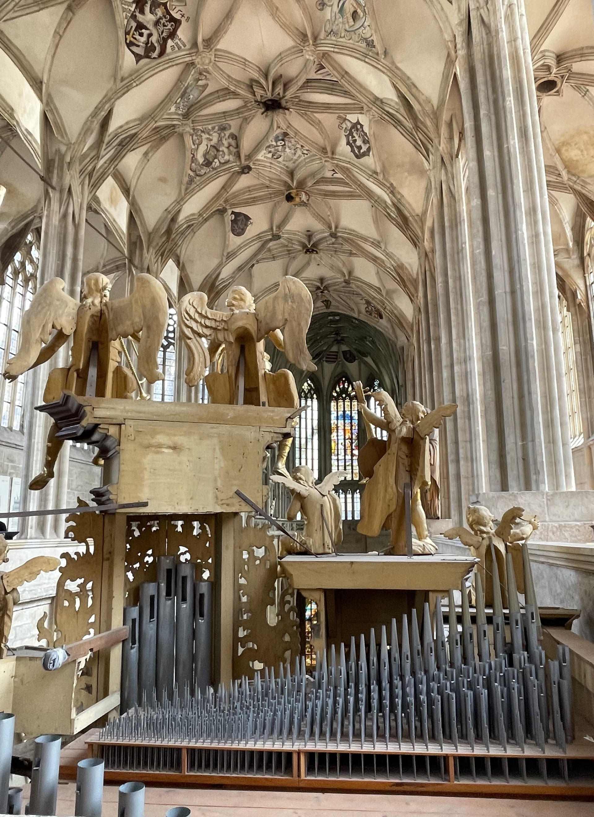Die Orgel der Babara-Kathedrale.