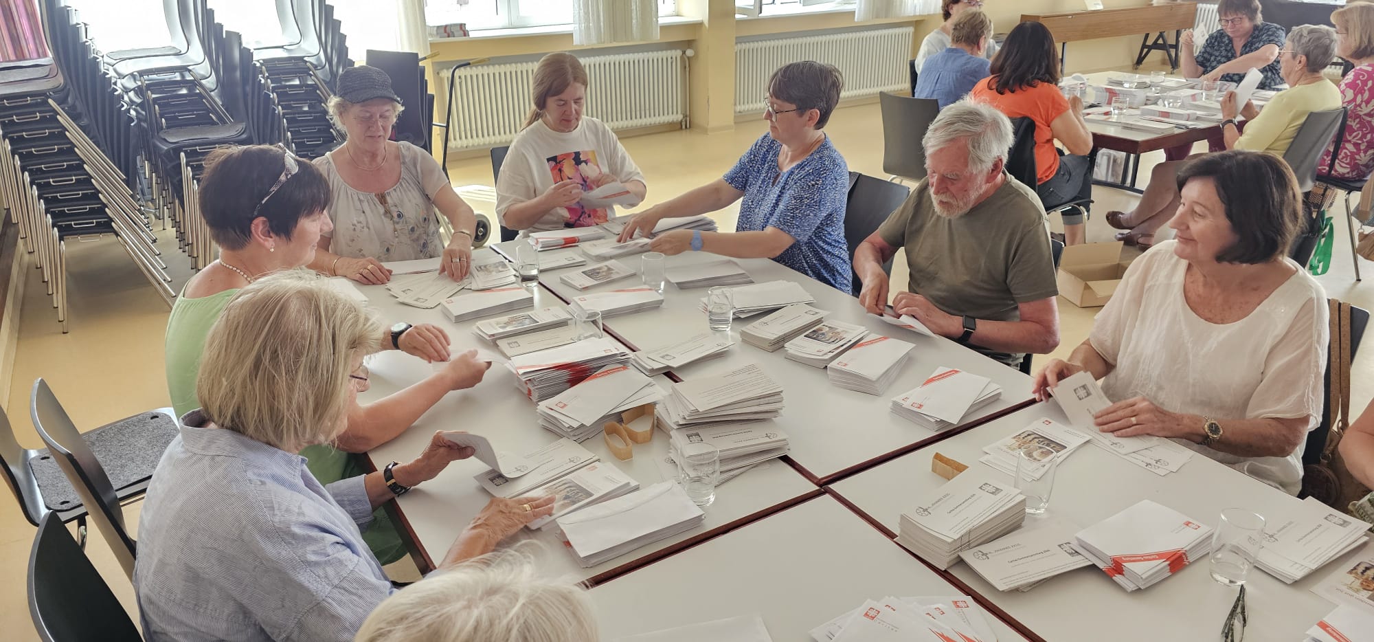 Mehr als 14.000 Sammelbriefe werden in der nächsten Woche in die Haushalte verteilt.