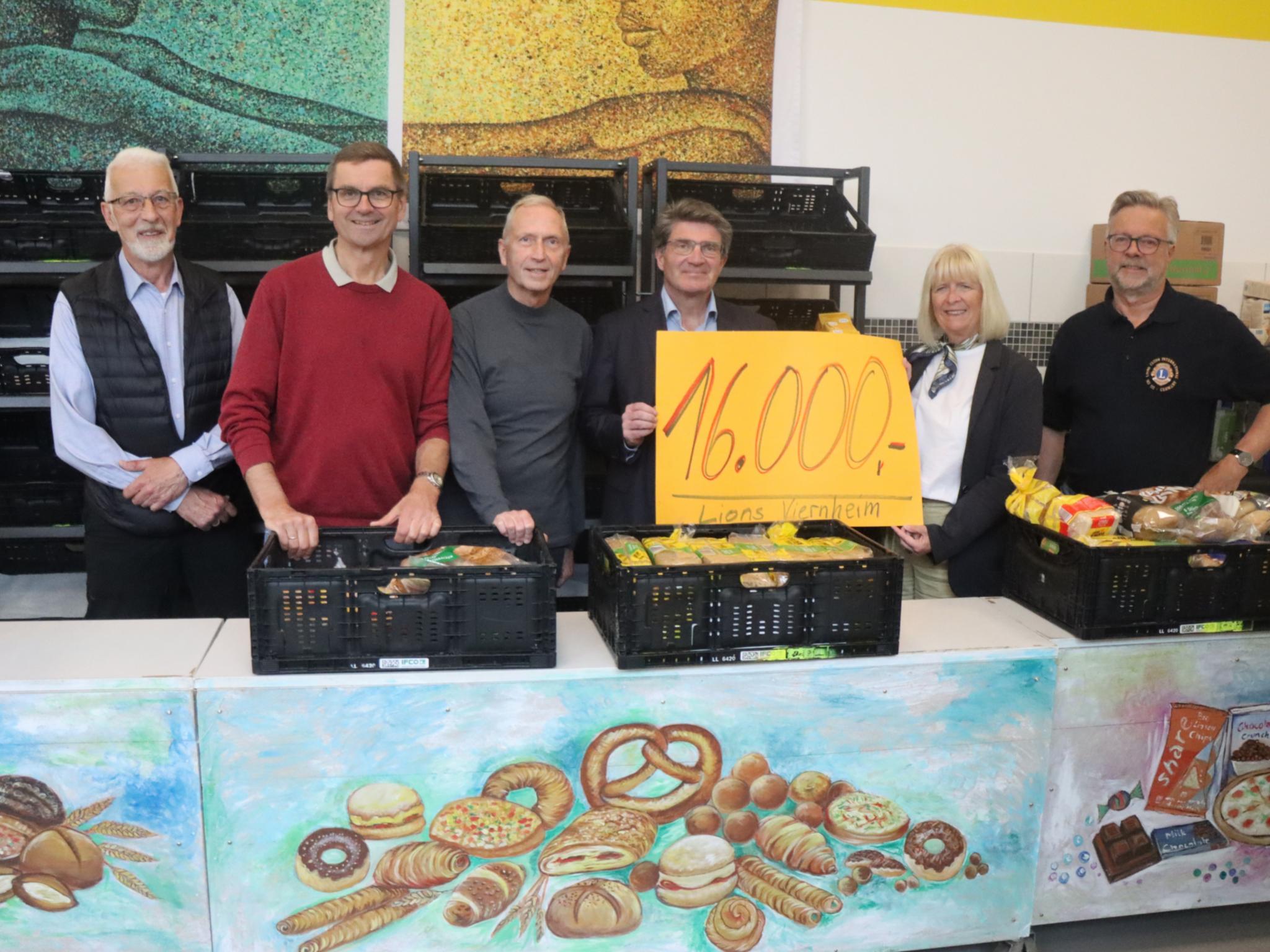 Spendenübergabe Lions-Club