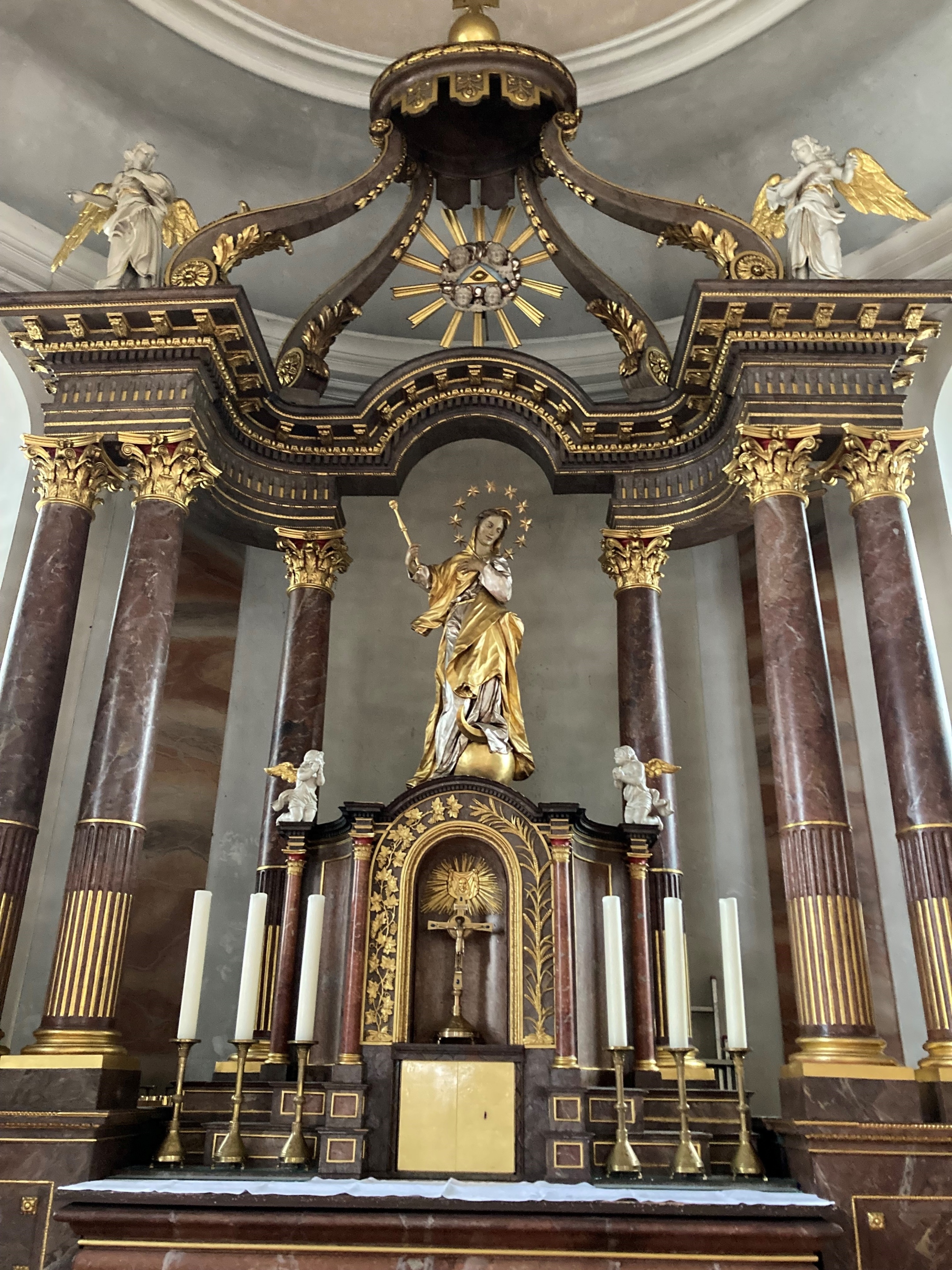 Hochaltar in der Marienkirche