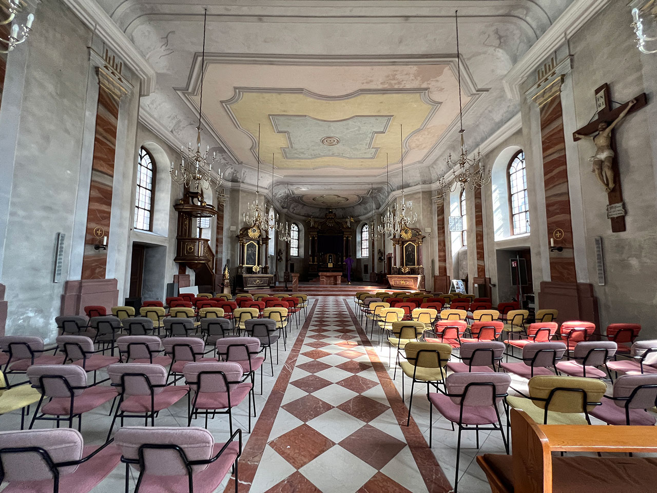 Innenraum der Marienkirche