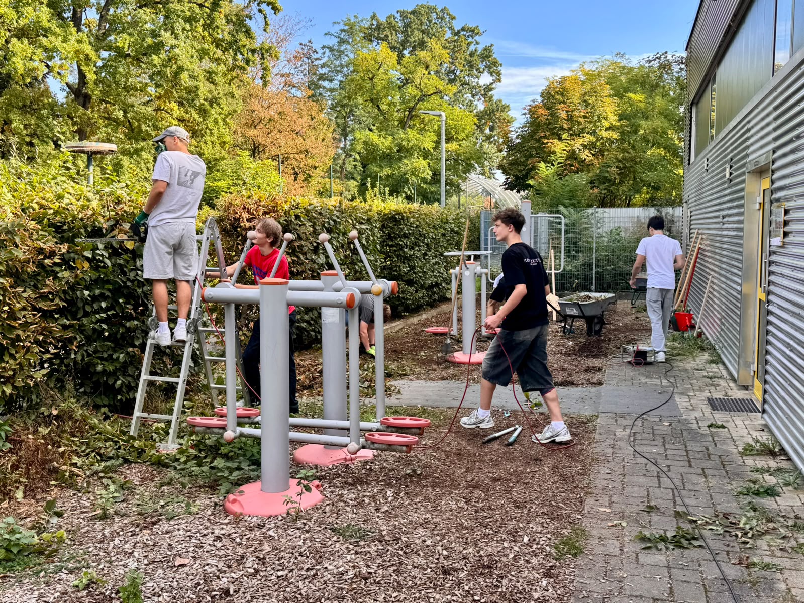 Mit anpacken