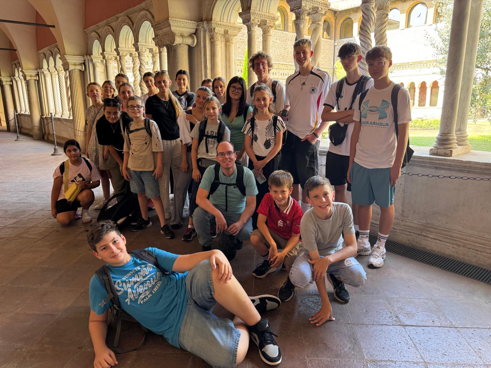 Im Kreuzgang der Basilika di Santa Maria Sopra Minerva