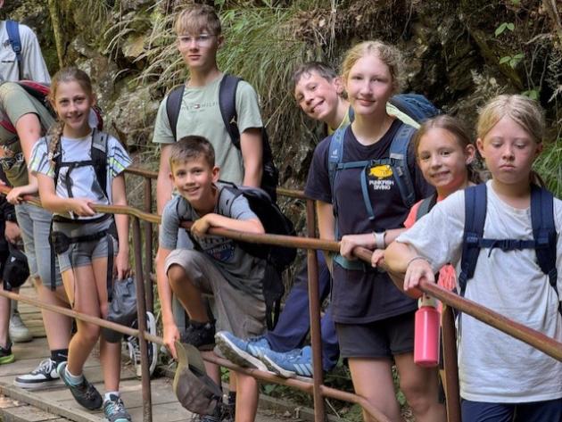 Auf der Wanderung