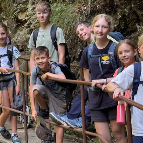 Auf der Wanderung