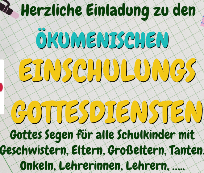 Segensgottesdienst für Schulkinder