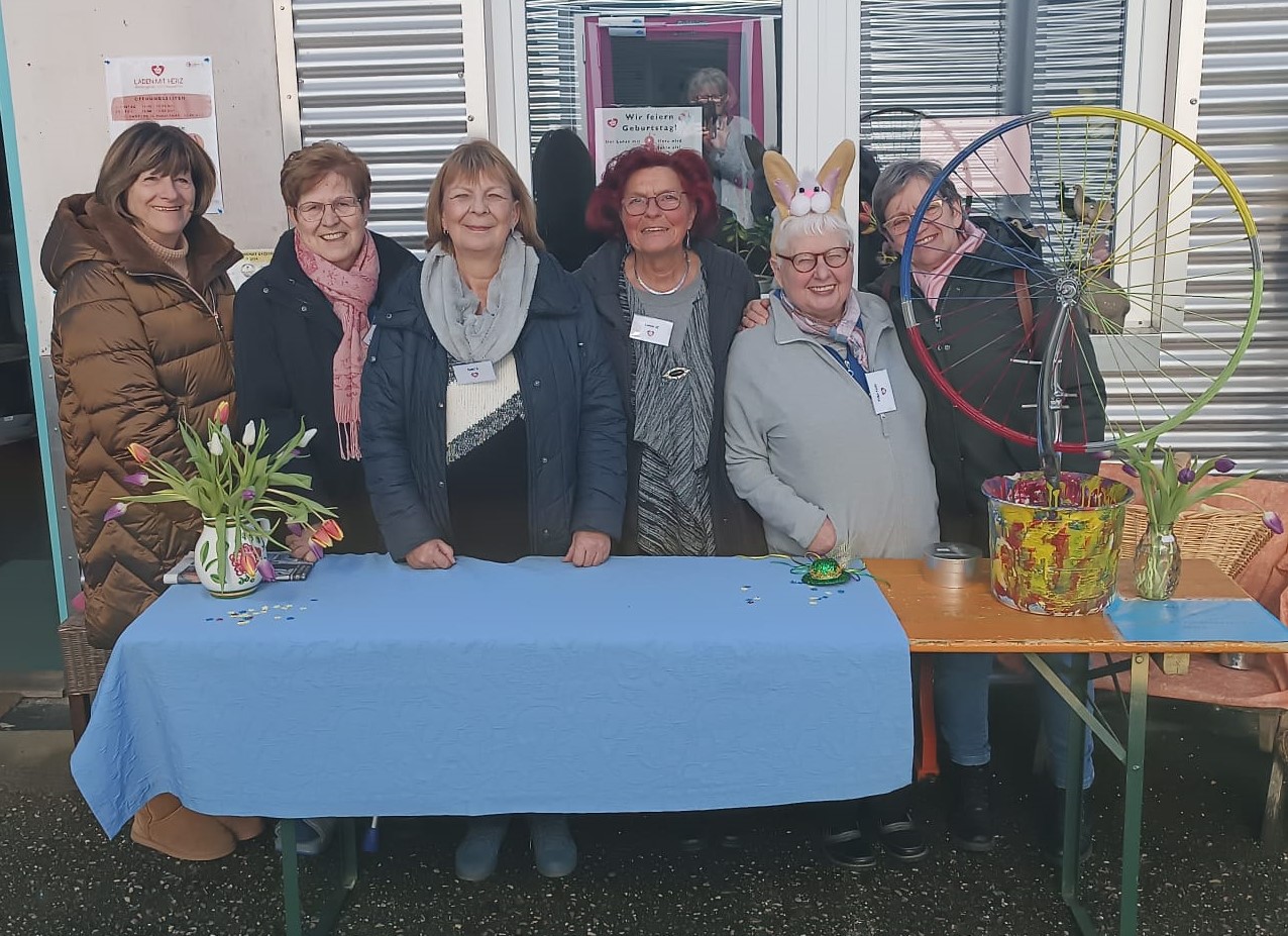 Unser Team vom Laden mit Herz