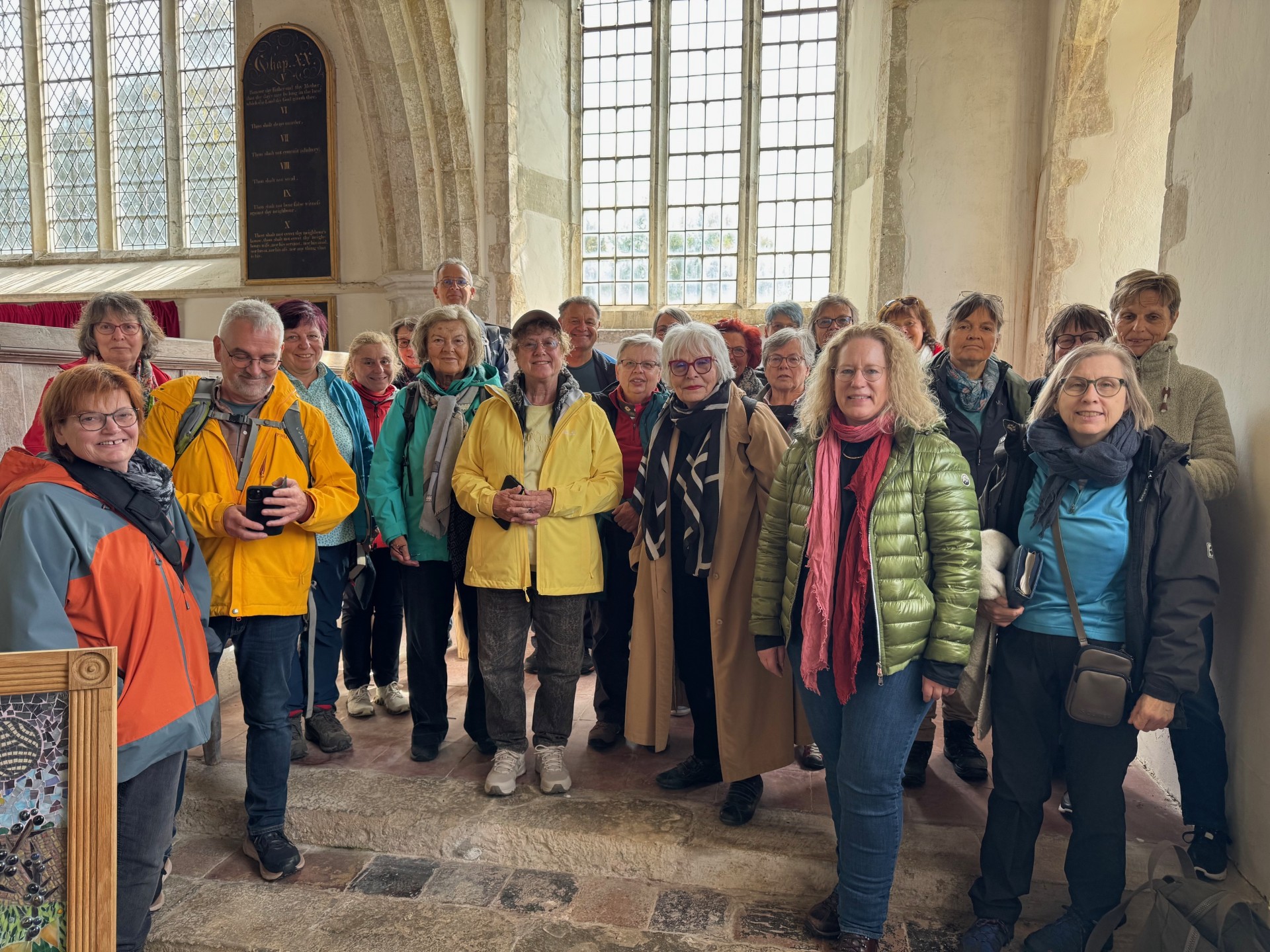 Gemeinsames Beten und Singen in Ivychurch
