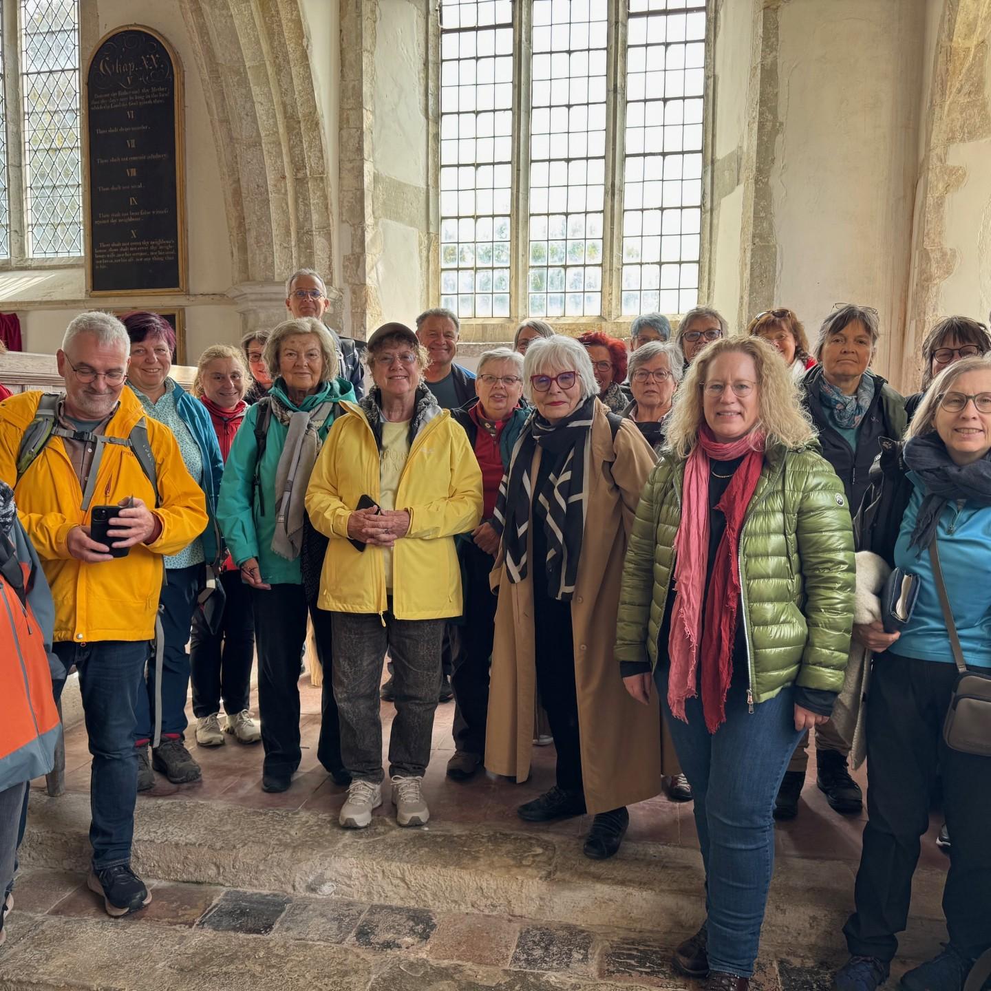 Gemeinsames Beten und Singen in Ivychurch
