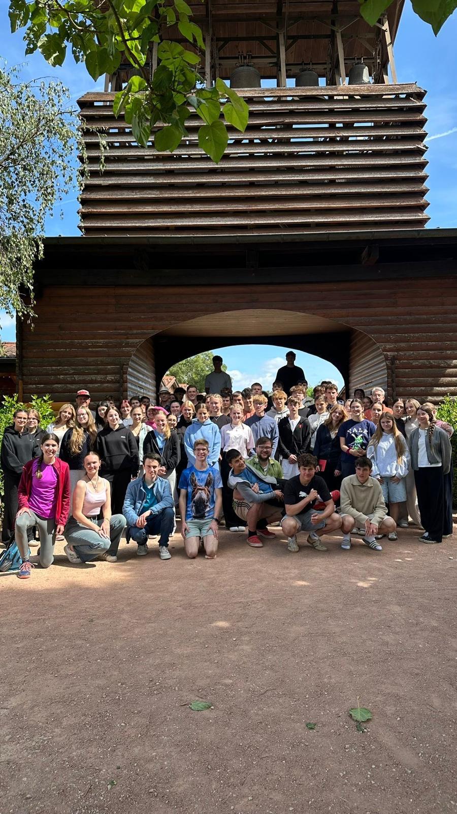 Noch ein Gruppenfoto, dann ging es in den Bus