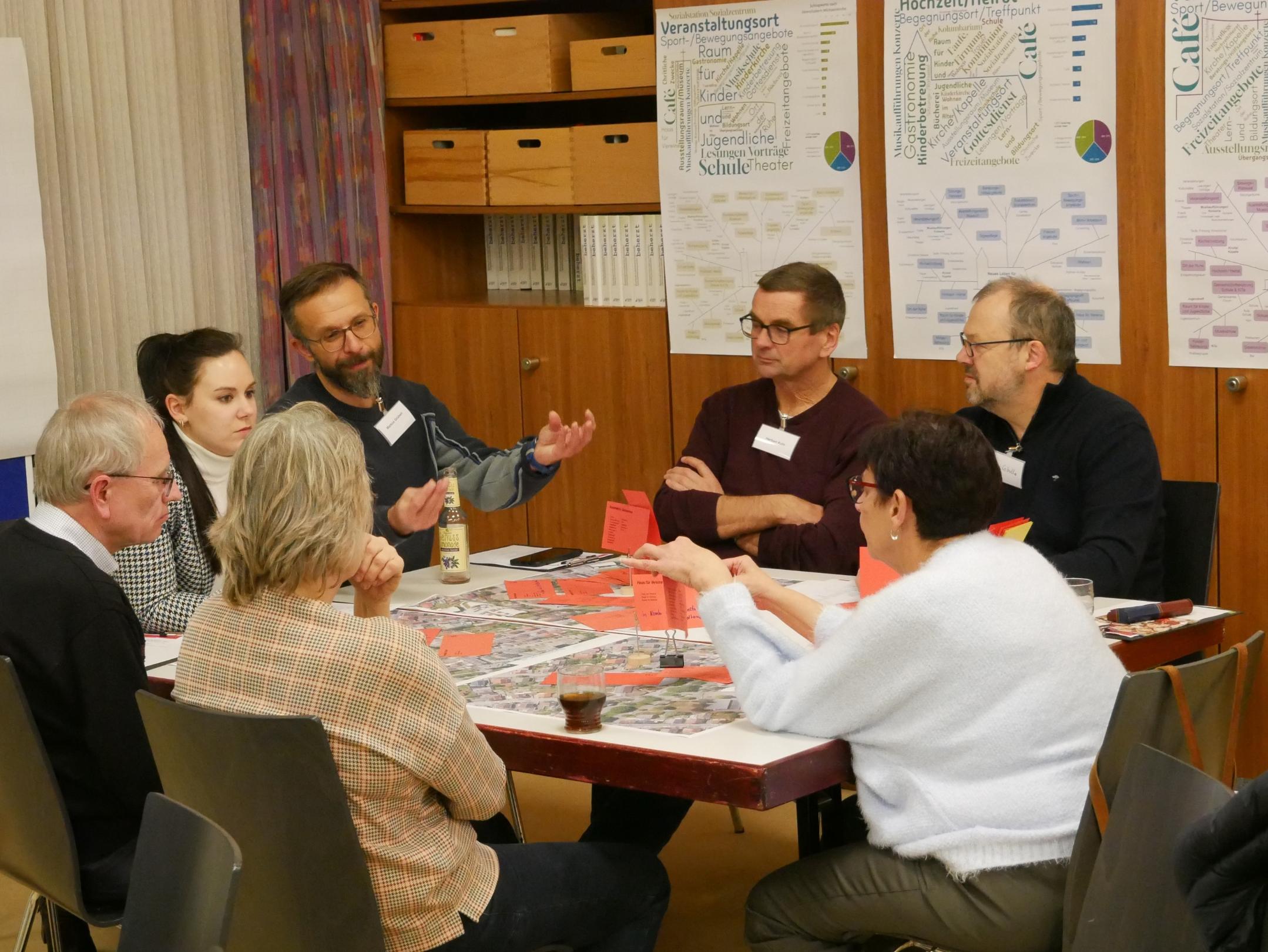 Beim 2. Runden Tisch wurden Ideen aus der Bürgerschaft weiterentwickelt – nun fließen sie in die öffentliche Projektwerkstatt ein.