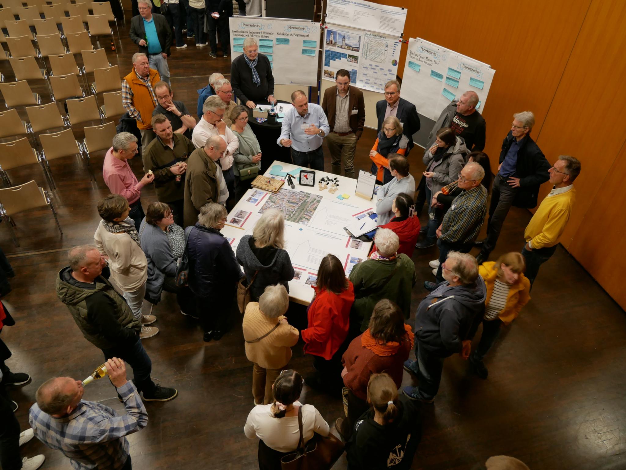 Gemeinsam mit den Bürgerinnen und Bürgern wird eine neue Nutzung für die Kirchen gesucht.