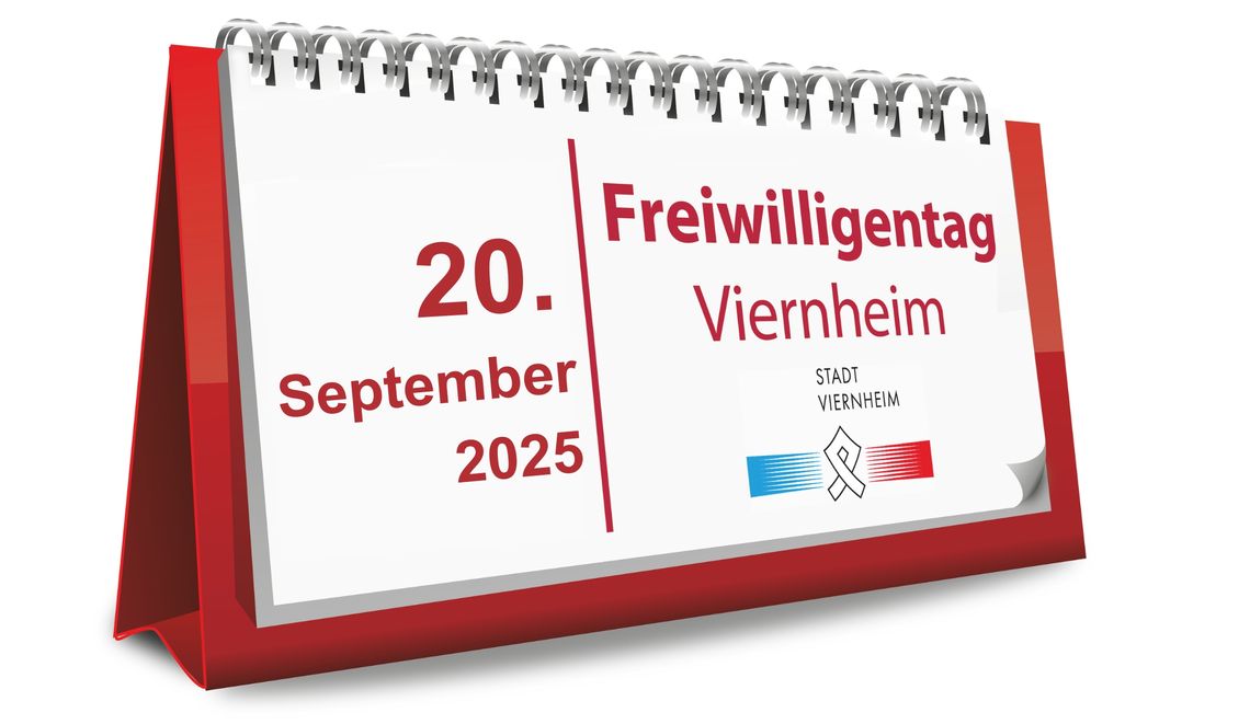 Der Freiwilligentag findet dieses Jahr am 20.9. statt