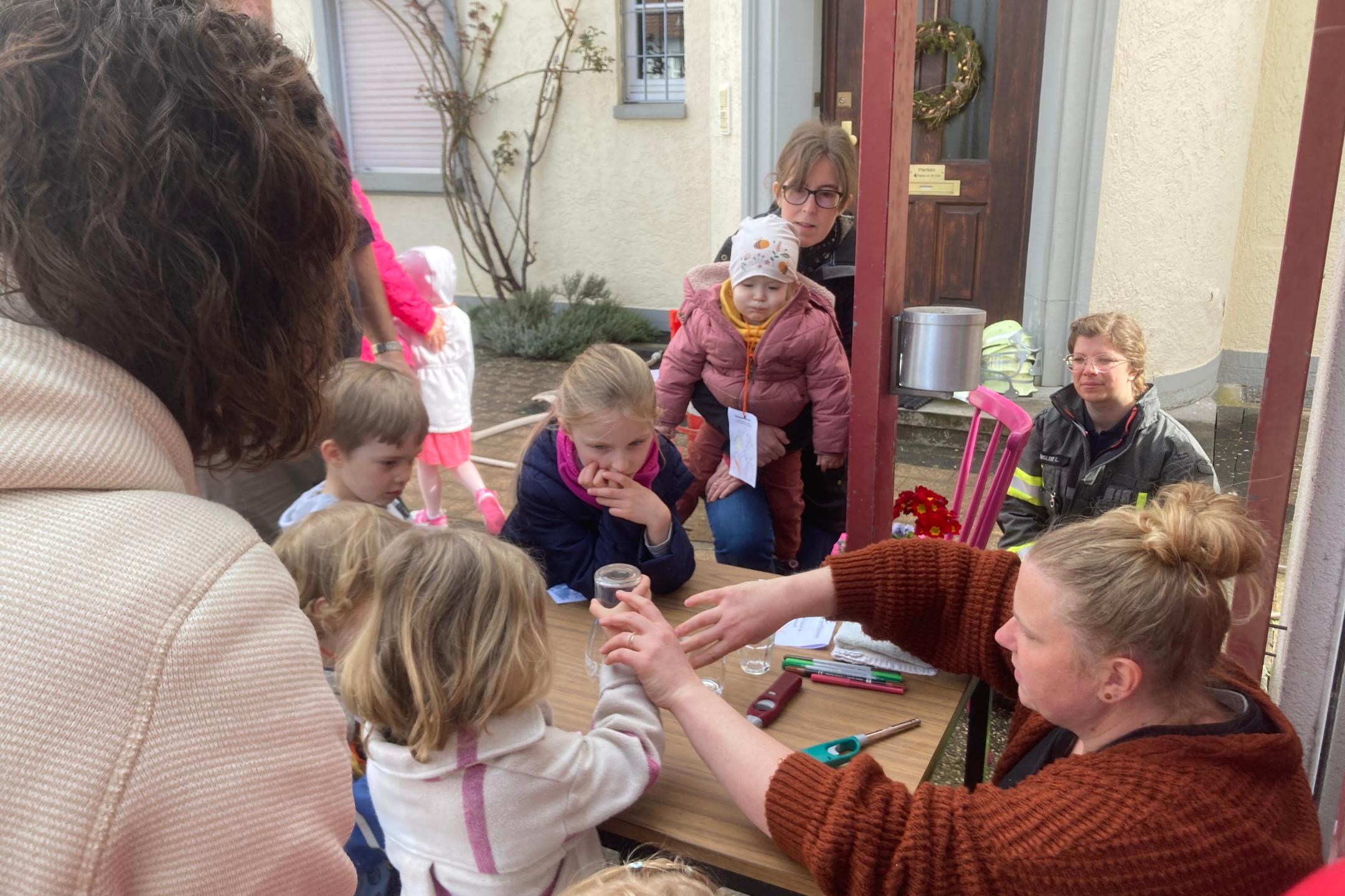 Experimente in der Kreativzeit