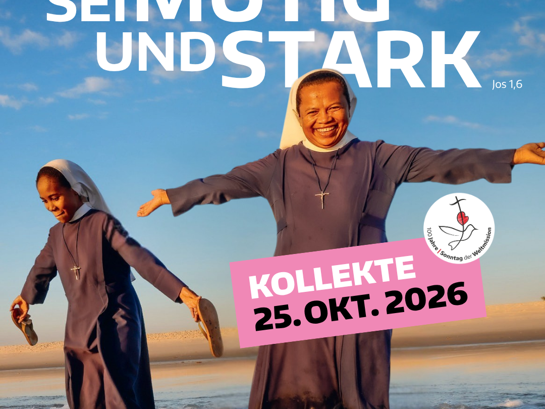 Plakat zum Weltmissionssonntag 2026