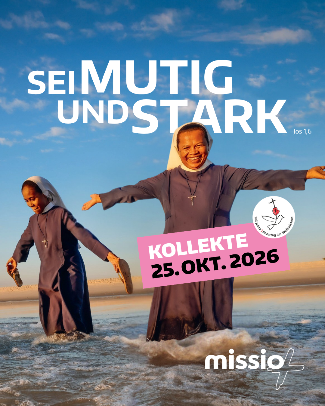 Plakat zum Weltmissionssonntag 2026