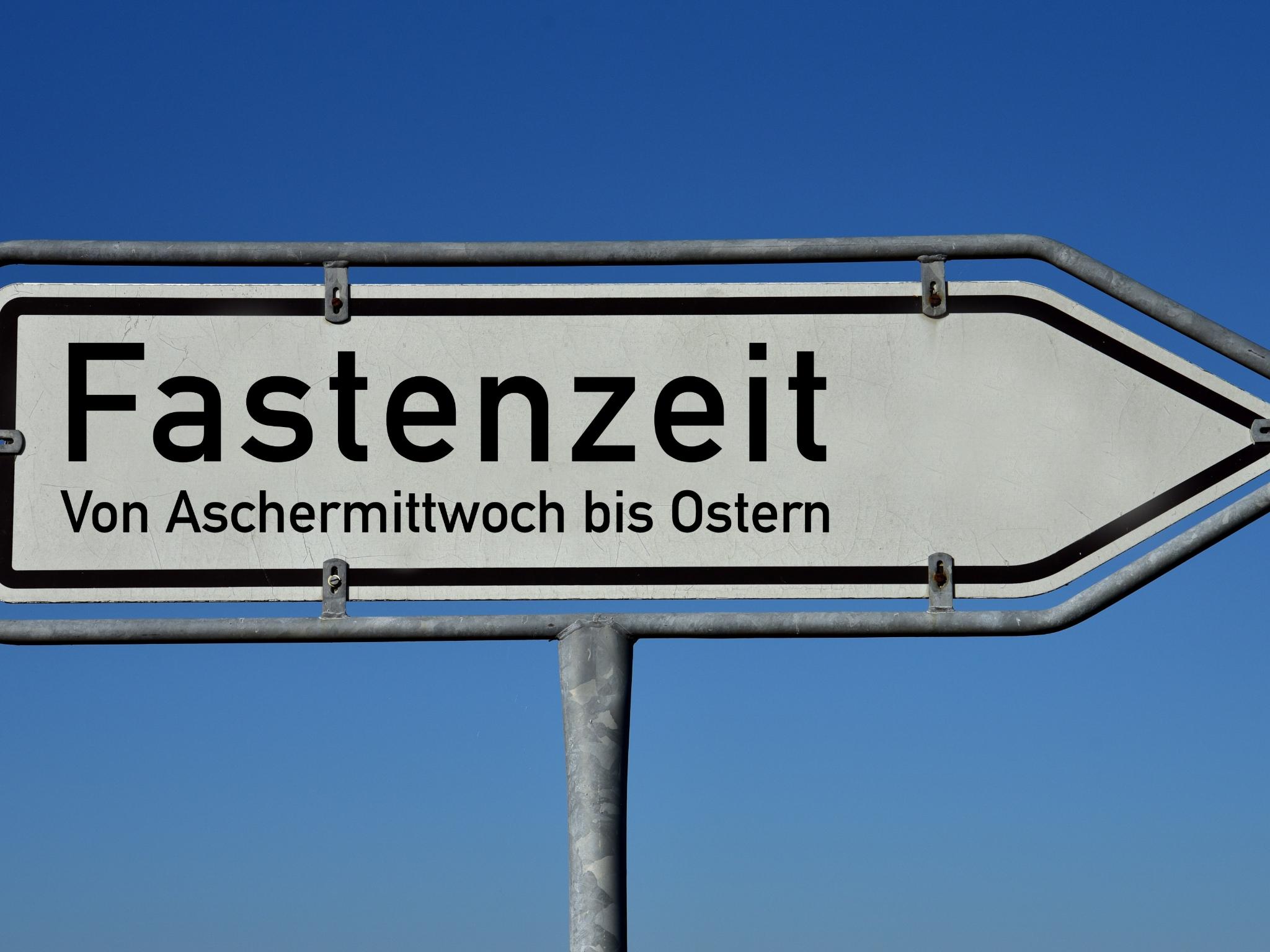 Fastenzeit bis Ostern