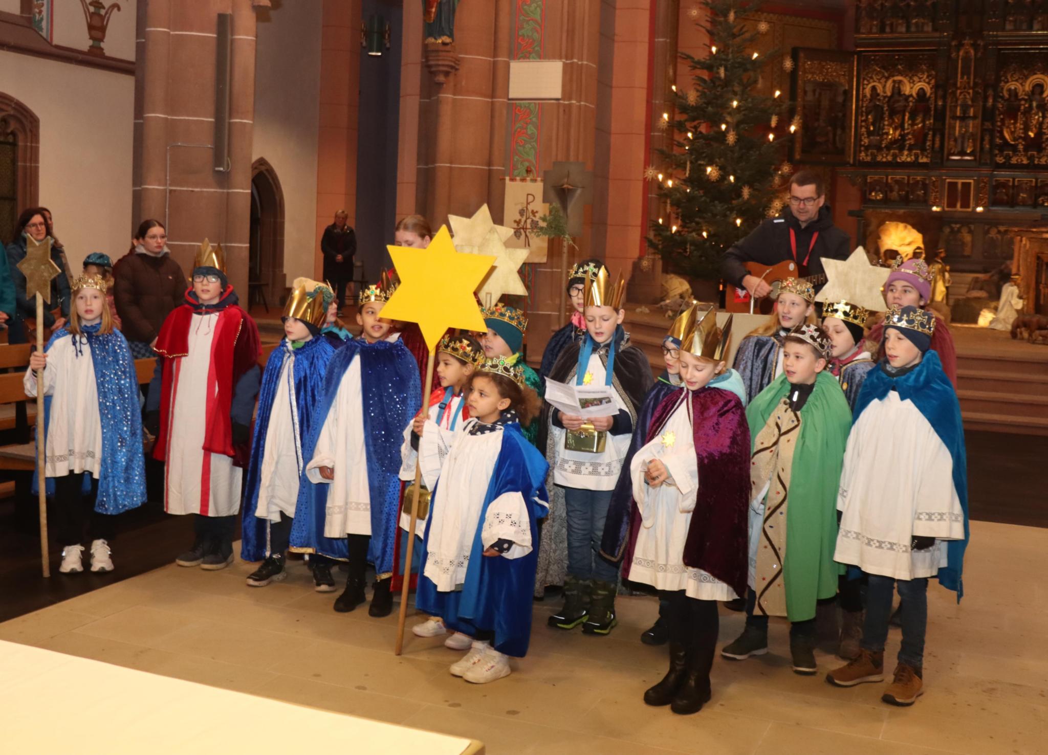 Sternsinger in der Apostelkirche