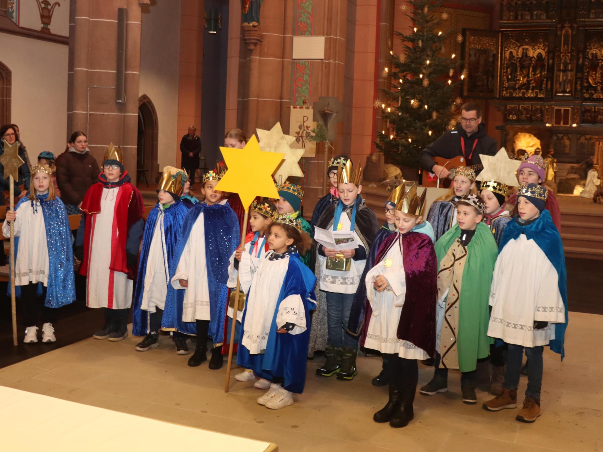 Sternsinger in der Apostelkirche