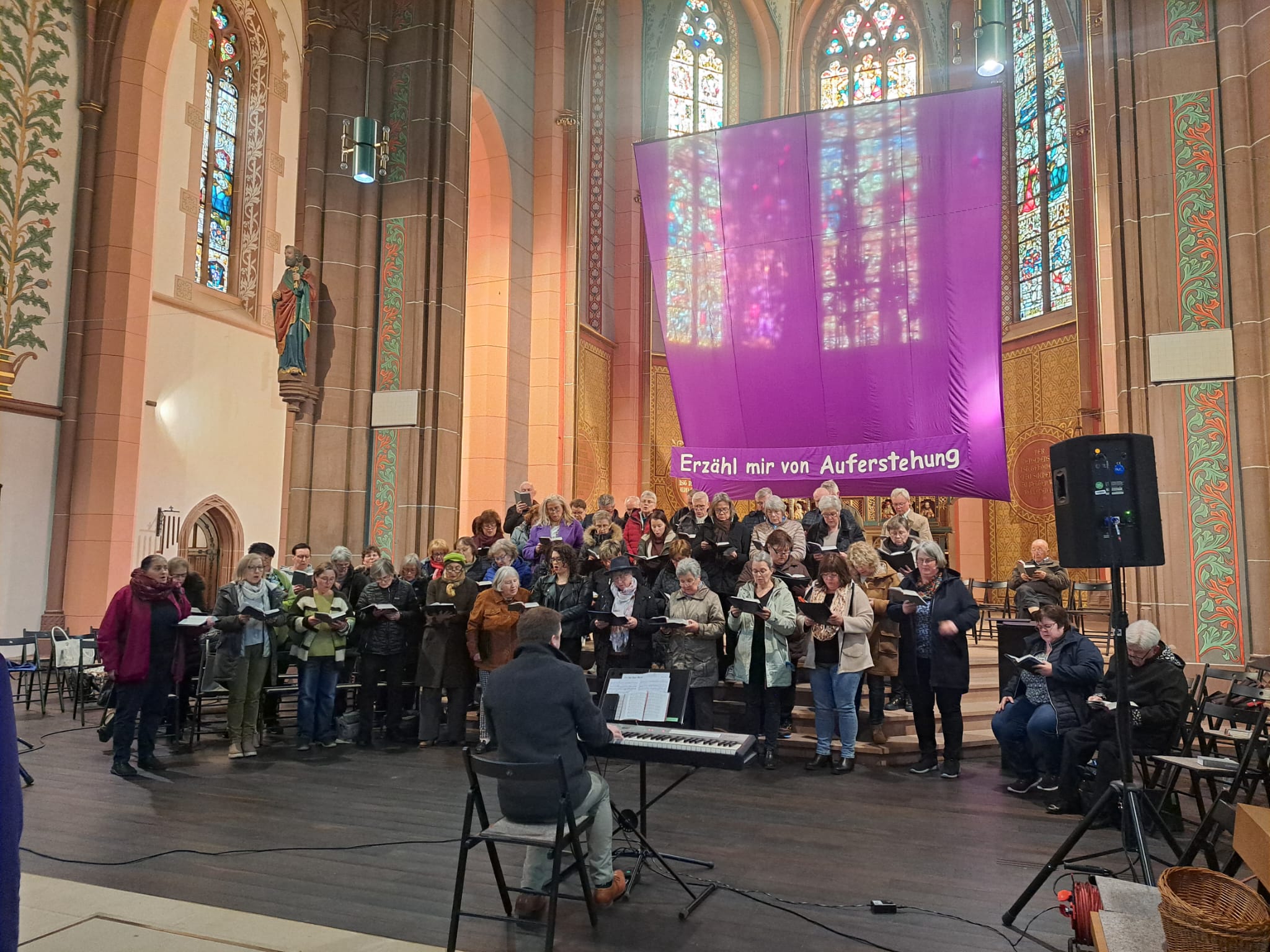 Kirchenchor Hl. Johannes XXIII. im Abendmahlsgottesdienst