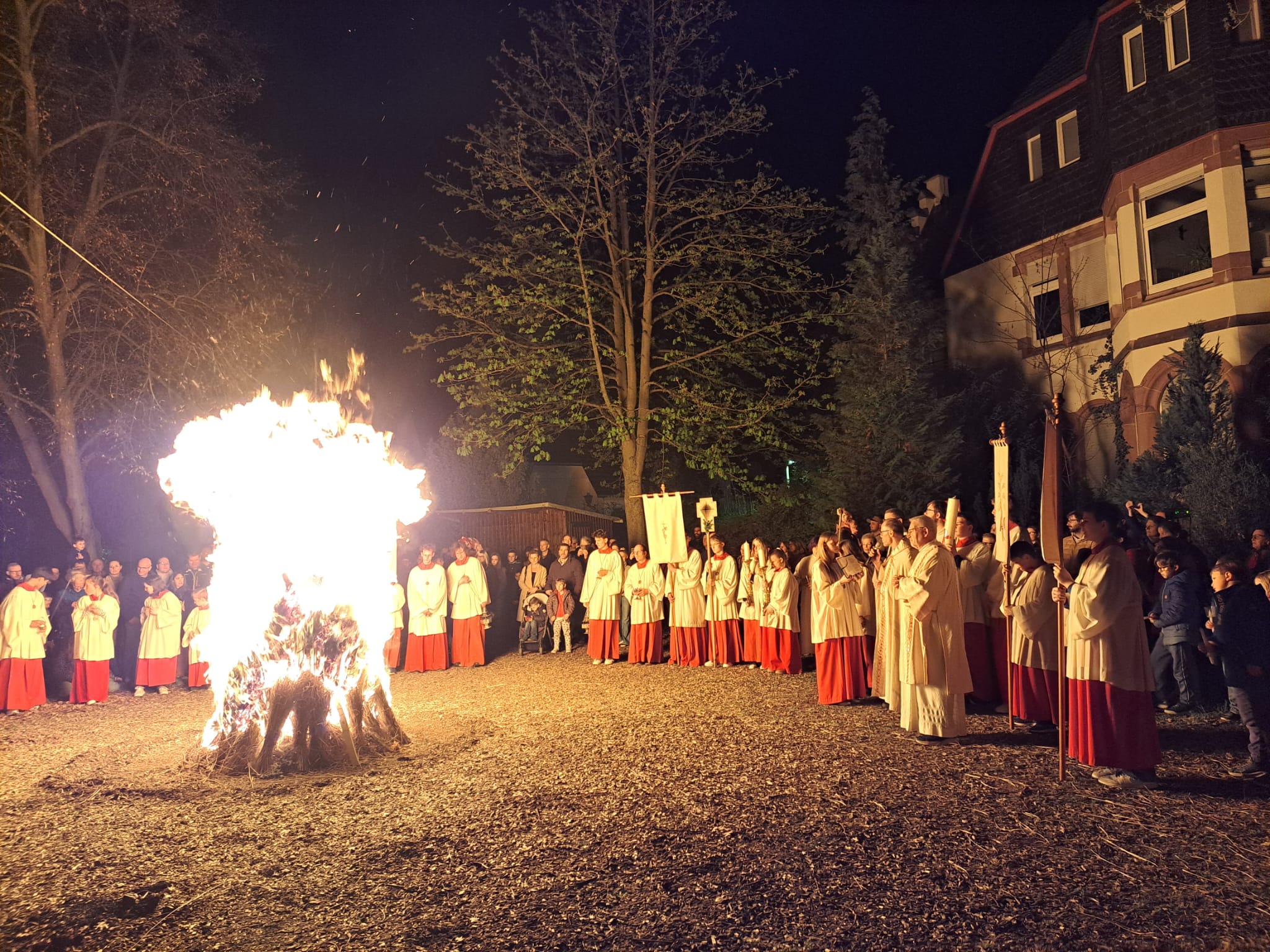 Osternacht 2026 im Pfarrgarten