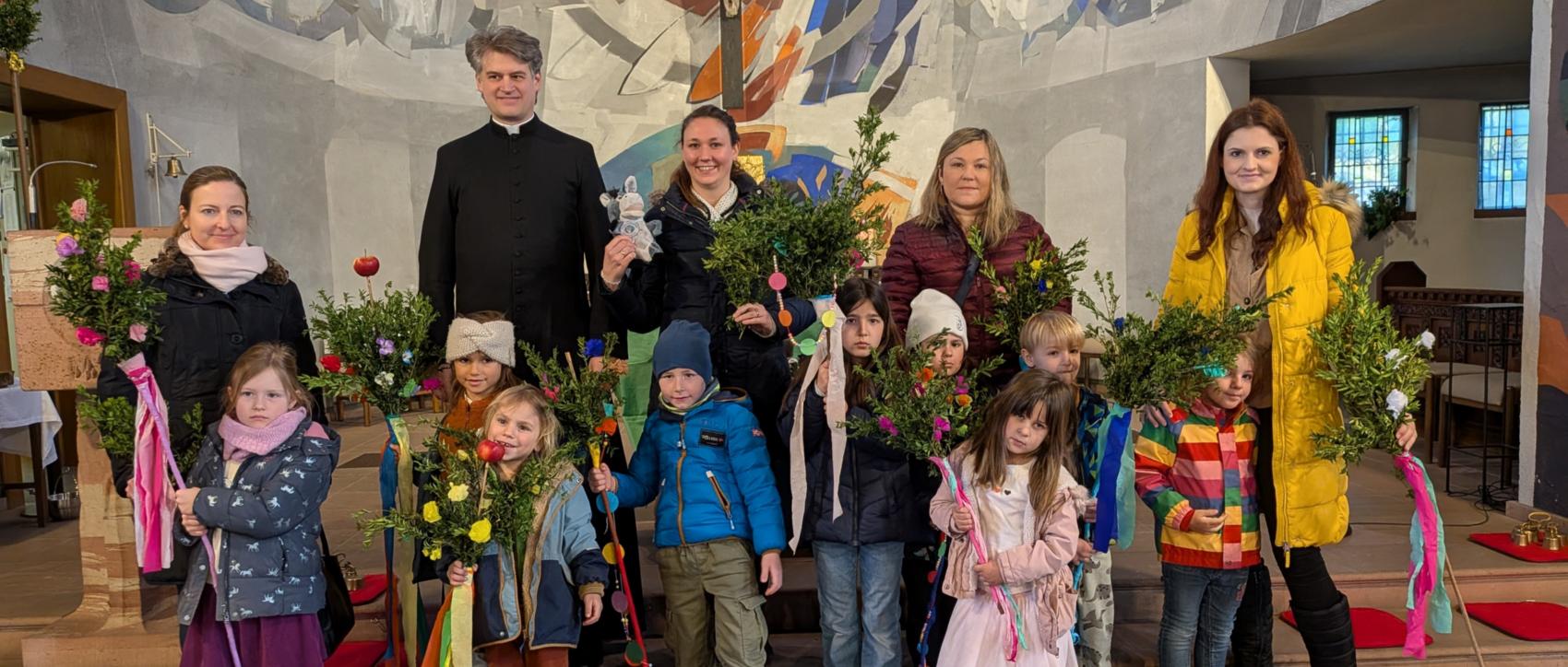 Kinder-Wort-Gottesfeier zu Palmsonntag, 29.03.2026
